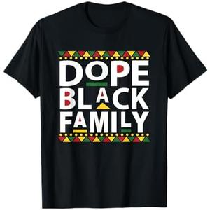 Dope Black Family Reunion Matching Family Picture T-Shirt M