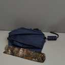 Compact Blue Umbrella with Camouflage Sleeve – Portable & Durable Design