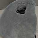 Cushy Tushy Premium Foldable Piriformis Seat Cushion - Piriformis Pain and Sciatic Pain Relief Cushion - for Home & Office Use, Perfect for Travel or Driving (Grey)