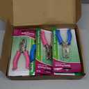 Chumia 12 Pieces Single Hole Punch Handheld 1/4 Inch Hole Paper Punch with Grip Handles Circle Single Shape Puncher for Craft Paper Greeting Cards Scrapbook Notebook(Multicolor)