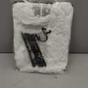 YUNAI Spider Webs Halloween Decorations Outdoor, 10.5ft 7 Coils White Fake Spider Web, Scary Haunted House Outdoor Wall Decor for Halloween Party Hanging Decorations