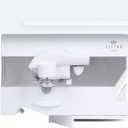 Electric Can Opener - 4 in 1 Under the Cabinet Mounted Can Opener, Blade Sharpener, Bottle Opener, Mounting Bracket for Seniors with Arthritis - Elitra Home (White)