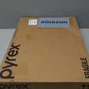 Pyrex Colors Tinted (8"x8") Tinted Glass Baking Dish with BPA-Free Lid, Oblong Bakeware Glass Pan For Casserole & Lasagna, Dishwasher, Freezer, Microwave and Pre-Heated Oven Safe, Aqua