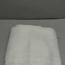 MIULEE 2 Panels Solid Color White Sheer Window Curtains Elegant Window Voile Panels/Drapes/Treatment for Bedroom Living Room (54X108 Inches White)