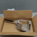 KitchenAid 71018 Stainless Steel Saucepan with Pour Spouts, 1 Quart - Brushed Stainless Steel