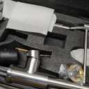 Pull Down Kitchen Faucet with Cup Washer Brushed Nickel