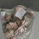 10pcs Champagne Pink Peonies Artificial Flowers Silk Peonies with Stems Real Look Fake Peony for Home Table Decorations Wedding Faux Flowers Arrangements (Champagne Pink)
