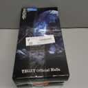 2 x TZGZT [Longest Durable] Travel Carrying Case for Nintendo Switch 2 2025, Large Volume Accessories Bundle Holder, 2 Screen Protector, Hard Protective Cover Estuche Funda with 12 Game Cards, Black