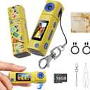 Mini Keychain Digital Camera:2K Digital Mini Camera with 16GB Card,Vintage Keychain Video Camera, 1" HD LCD Display, 400mAh Battery Portable Small Cameras with Elegant Gift Box
