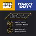 Liquid Nails Heavy Duty Construction Adhesive (LN903), 10 oz (Tan)