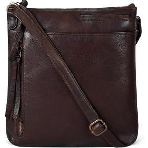Leather Crossbody Bags for Women - Ladies Sling Handbags - Medium Cross body Purses Handbags - Purses For Women