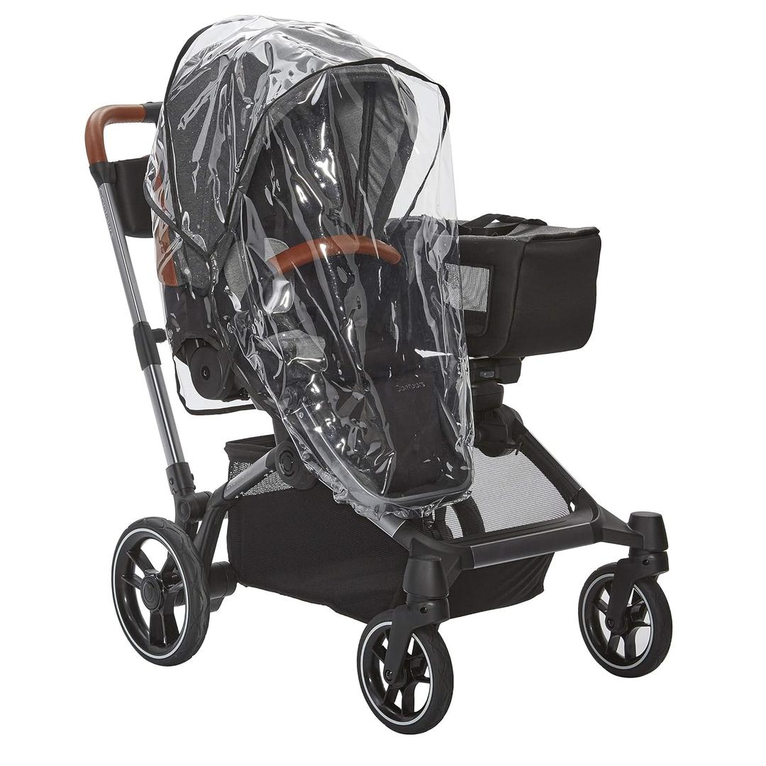 Contours Baby Clear Stroller Rain Cover, Travel Waterproof Weather Shield, Windproof, Protects from Dust and Snow, Baby Stroller Accessory