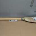 Corn Broom with Wood Handle Heavy Duty Indoor Outdoor Broom (1 1/4 Inch Handle)