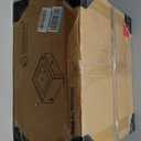 HOMEMORE Floating Nightstand with Charging Station Bedside Table LED Smart Bedside Table Wall Mounted Nightstand Black