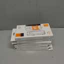 5 x HD Screen Protector for iPhone 11 / XR Screen Protector Easy Installation, Premium Military Grade Shatterproof Tempered Glass Full Coverage Protection, Anti Fingerprint, No Bubbles, No Dust, 2 Packs (Black)