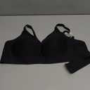 Greoay Bras for Women Wireless Push Up Seamless Wire-Free Bras Full Support T-Shirt Bra V Neck Comfortable Adjustable Bra XL