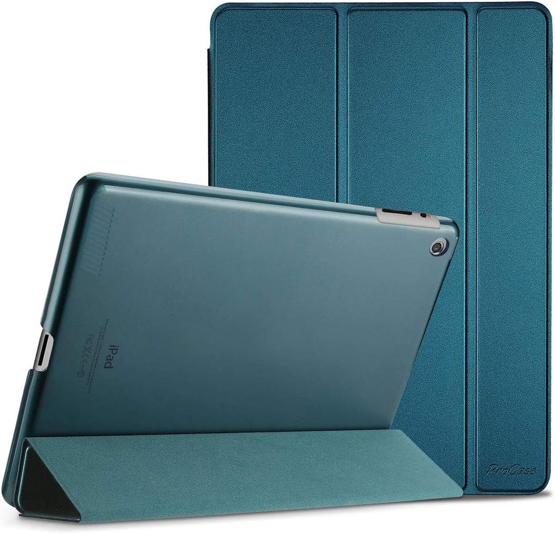ProCase for iPad 2012/2011 2nd 3rd 4th Generation Case (Old Model), Smart Cover for iPad 2/iPad 3 /iPad 4 Teal