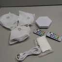 Vcwtty Hexagon Lights, Smart LED Wall Lights with Remote, 13 Colors TouchSensitive DIY Modular Assembled RGB Wall Panels, Hex Light with USBPower for Autism, Game Room Decor, Party (6Pack)