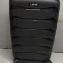 20 inch carry on luggage 22x14x9 Airline Approved, Black
