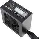 700w Power Supply Non-Modular ATX PSU with 6+2 Pin Connectors PFC Protection and 120mm Silent Fan Gaming PSU KY-700 Black