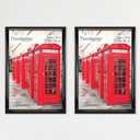 MCS Trendsetter 13x19 Poster Frame Black High-Gloss, Vertical & Horizontal Wall Hanging Large Picture Frame for Photos, Posters & Art Prints (2-Pack)