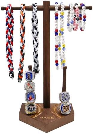 Amazon.com: Wooden Baseball or Softball Drip Necklace Organizer Holder, Championship Ring Display Holder, Softball Ring Holder, Sports Ring Holder, Drip Necklace Championship Ring Holder Baseball Display Gift : Clothing, Shoes & Jewelry