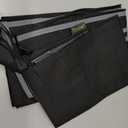BALEINE 1PK Heavy Duty Garment Bag with Shoe Storage Travel Bag for Dresses, Suit, Coats Travel Essential (43", Black)