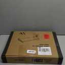 AX WABER Keyboard Tray Under Desk Pull Out with Extra Sturdy Adjustable C Clamp Mount System, 27.3 (32.5 inch Including Clamps) x 11 Inch Slide-Out Platform Computer Drawer for Typing, Black,AX01WB01