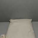 LOFE Organic Buckwheat Pillow for Sleeping with Organic Cotton Pillowcase - 20''x26'' Adjustable Pillow, Breathable for Cool Sleep, Cervical Support for Back and Side Sleeper(Tartary Buckwheat Hulls) (Off White(pure))