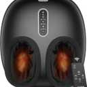 RENPHO Foot Massager with Heat, [2026 Upgraded] Birthday Gifts for Women Men Elderly, FSA Eligible Shiatsu Foot Massager for Plantar Fasciitis, Deep-Kneading, Air Squeezing Feet Massager, Size 12 DG