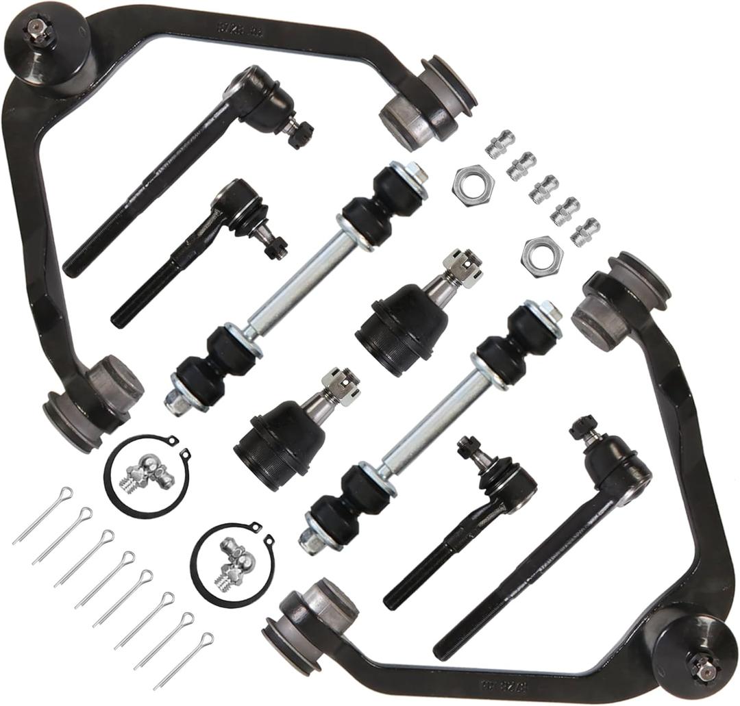 10PCS Front Upper Control Arm Ball Joint Assembly Compatible with 1997-2002 Ford F150 F250 Expedition Compatible with 1998-2002 Lincoln Navigator RWD