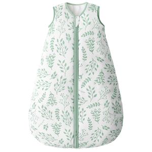 Yoofoss Baby Sleep Sack 6-12 Months, TOG 2.5 Baby Wearable Blanket with 2-Way Zipper, 100% Organic Cotton Fabric Winter Newborn Sleeping Sack, Warm Soft Comfy (Medium)