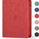 Deoyibu 9 Pocket Card Binder, 360 Pockets Trading Card Binder, Double Sided Pocket Collection Binder, Card Folder for MTG, TCG, Game Cards, Sport Cards, Red