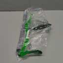 HIWARE All-Purpose Shower Squeegee for Shower Doors, Bathroom, Window and Car Glass - Black, Stainless Steel, 14 Inches