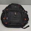 SHRRADOO Extra Large 50L Travel Laptop Backpack with USB Charging Port, College High School Backpack Airline Approved Business Work Bag Fits 17 Inch Computer for Men Women (Black)