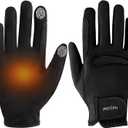 FitsT4 Sports Kids Horse Riding Gloves Winter Equestrian Gloves Girls Boys Horseback Gloves for Youth Children Cycling Biking (Medium, Black)