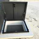 36" L X 30" W/36 L X 24" W Roof Access Hatch; Galvanized Powder Coated Steel Roof Hatch; Roof Steel Security Door (36" L X 24")