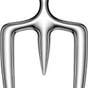 qAp quality art Practical-18/8 Stainless Steel Meat Carving Fork for Securely Holding and Slicing Large Cuts (6 Inch)