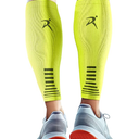 Calf Compression Sleeves for Men & Women - Sports, Running, Shin Splints Ideal for Sports, Running, Shin Splints & More, Medium, Neon Yellow