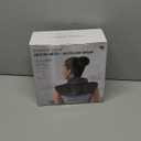 Sharper Image Heated Neck & Shoulder Wrap - Microwavable Warm & Cooling Plush Pad, Scented Aromatherapy (100% Natural Lavender & Herb Spa Blend), Pain Tension Headache Relief Therapy, Gift for Women