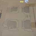 LASFIT Floor Mats & Seatback Mats & Cargo Mat for Nissan Armada/Infiniti QX80 2025-2026 (Fit 8 Seats, Not Fit 7 Seats), Custom Fit All Weather TPE Easy Clean Durable Floor Liners Car Mats,Black