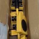 Vivicreate Furniture Lifter Mover Tool Set with Wheels Heavy Duty Moving Dolly Kit for Sofa Bed Cabinet Washing Machine Appliance Sliders Rollers Easy Moving Tool llantas para Mover muebles (Yellow)