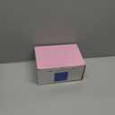 100pcs Square Plastic Mini Dessert Cups with 100pcs Gold Spoons, Plastic Parfait Appetizer Cup, Serving for Tasting Party Desserts Appetizers, Supernal