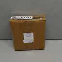 Santa Barbara Design Studio Marble Serving Board Strong Stone Round Footed Tray, 6" Diameter, White