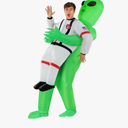 Morph Inflatable Alien Costume Adult, Blow Up Alien Abduction Costume, Halloween Costumes for Adults, One Size