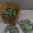 summer flower 8pcs Artificial Eucalyptus,Light Green Grey Outdoor UV Resistant Aritificial Bouguet for Decoration