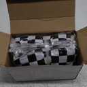 12 Pack Black and White Checkered Flag Themed Beach Ball for Kids 7.87" Bulk for Summer Pool and Beach Game Gifts Race Car Birthday Party Supplies and End of The Year Class Decorations Favor