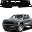 Dash Mat Cover Interior Dashboard Protector pad for Chevrolet Colorado (WL/LT/Trail Boss/Z71/ZR2) 2023 2024 2025 2026 Dashboard Mat Cover Pad Carpet Protector