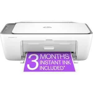 HP DeskJet 2855e Wireless All-in-One Color Inkjet Printer, Scanner, Copier, Best-for-home, 3 month Instant Ink trial included (588S5A)