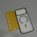 Miracase Magnetic for iPhone 17 Pro Max Case with Screen Protector [Compatible with MagSafe] Slim Thin Phone Case Military-Grade Protected for 17 ProMax Cover Bumper 6.9", Grey (Gray)